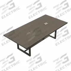 MIRELLA Conference Table: Rectangle, Fiberboard, Southern Tobacco, 47 1/4 in Overall Lg, Steel (MPN MRCS8STO). Key specifications — attr987891: Traditional Leg; attr987894: Fiberboard; attr987867: Steel; attr987857: MIRELLA; attr987872: Steel.