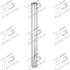 APPROVED VENDOR Extension: Brass, Chrome, Silver, 1 1/4 in Nominal Pipe Size, 12 in Overall Lg (MPN 1PNT2). Key specifications — Finish: Chrome; Brand: APPROVED VENDOR.