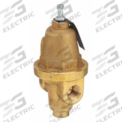 CASH VALVE Pressure Regulator: FNPT x FNPT, 1/2 in x 1/2 in, Brass, 100 psi to 250 psi - Brass General Purpose Pressure Regulators