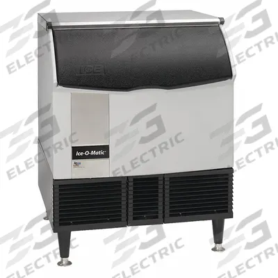 ICE-O-MATIC Ice Machine: Half Dice, 309 lb Ice per Day, Air Cooled, 39 in Ht, 30 3/8 in Wd - Undercounter Ice Machines