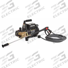 MI-T-M Electric Pressure Washer: Carry, 120 V – Single-Phase, 1,500 psi, 2.1 gpm, 2 hp (MPN GC-1502-3DUH). Key specifications — Pump Drive: Direct; Brand: MI-T-M; Water Intake: Cold Water Only.