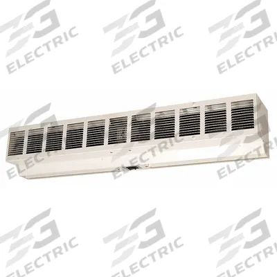 Dayton Unhtd 7.5"H 60"W 6.8"D Steel Air Curtain: Ambient Air, Low Profile, For 5 ft Opening - Ambient Air Curtains