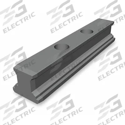 THOMSON Ball Mounting Assembly Rail: Mounting Rail, Plastic, 500 Series, For 25 mm Rails - Thomson 500 Series Mounting Rails