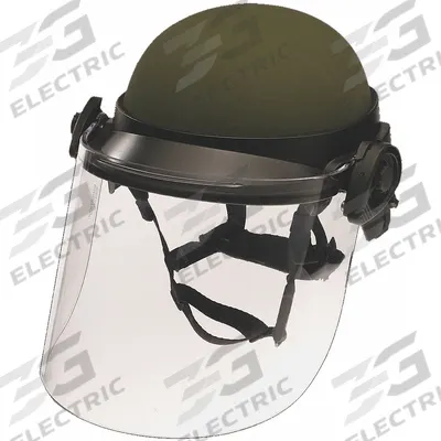 PAULSON Riot Control Face Shield: Universal, Polycarbonate - Riot Face Shields