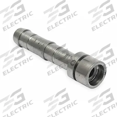 AEROQUIP Braze Hose Fitting: Braze Nipple, 10 Dash Size - E-Clip Hose Fittings