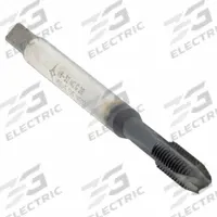CLEVELAND Spiral Point Tap: #8-32 UNC, 2B, 3 Flute, Plug Chamfer, Hardlube Coated Cobalt (MPN C96008)
