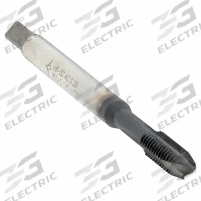 CLEVELAND Spiral Point Tap: #8-32 UNC, 2B, 3 Flute, Plug Chamfer - Spiral-Point Taps for Steel & Stainless Steel