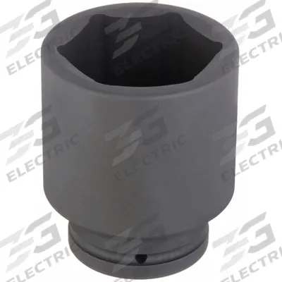 WESTWARD Impact Socket: 1 in Drive Size, SAE, 3 1/4 in Socket Size, 6-Point, Deep - 1" Drive Impact Sockets