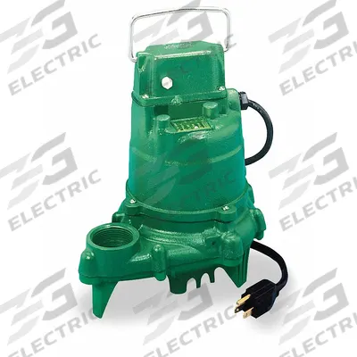 ZOELLER Submersible Sump Pump: 1/2 hp, 115V AC, Single Phase, 34 gpm Flow Rate @ 10' of Head - General Purpose Effluent Pumps