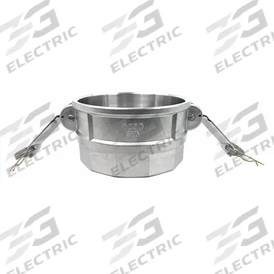 APPROVED VENDOR Cam and Groove Coupling: 6 in Coupling Size, 6"-8 Thread Size - Type D Stainless Steel Cam & Groove Fittings