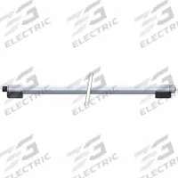 WALDMANN Machine Light: Linear, LED, 1,260 lm Max Brightness, 5000K, Bracket, 12 W Watt, IP54 (MPN 114039000-00801355). Key specifications — attr565515: WALDMANN; attr565521: M12 Connector; attr565532: Acrylic; attr565541: 22 to 26V DC; attr1135070: M12 Connector w/o Leads.