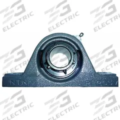 NTN Pillow Block Bearing: 2 11/16 in Bore, Cast Iron, Set Screws, 3 31/64 in Shaft Ht, 2,000 RPM (MPN UCPX-2.11/16M). Key specifications — Brand: NTN; Maximum Speed: 2,000 RPM; Mounting Bolt Size: 3/4 in; System of Measurement: Inch.