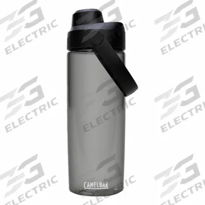 CAMELBAK Bottle: 20 oz Capacity, Gray, Tritan, Not BPA-Free, 6 in Overall Ht - Plastic Water Bottles