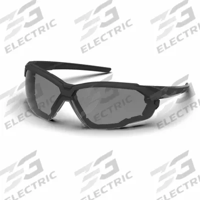 HEXARMOR Safety Glasses: Clear Lens Color, Half-Frame, Anti-Fog/Hard Coat/TruShield - Padded Comfort-Fit Gasketed Safety Glasses