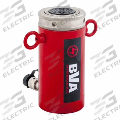 BVA HYDRAULICS Lock Nut Hydraulic Rams: 55 ton Nominal Capacity, 6 in Nominal Stroke Lg - General Purpose Lock Nut Rams