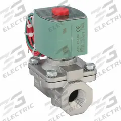 REDHAT Solenoid Valve: 2-Way, Normally Closed, 1/2 in Pipe Size, 110V AC/120V AC, Watertight (MPN 8210G087). Key specifications — Pipe Size: 1/2 in; Voltage: 110V AC; Brand: REDHAT; Coil Enclosure: Watertight.