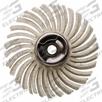 DREMEL Rotary Tool Brush: 1 in Brush Dia, Wheel Brush, Straight, Mounted - Wire Brushes for Rotary Tools