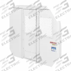 WEATHER GUARD Van Partition: Swing Open Door Panel, White, Steel, 56 in Overall Ht, Full-Size Vans (MPN 96302-3-01D). Key specifications — Color: White; Compatible Roof Type: Low Roof; Brand: WEATHER GUARD; Compatible Make/Model: Ford Transit; Compatible Vehicle Type: Full-Size Vans.