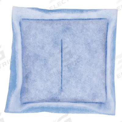 GRAINGER Ring Panel Air Filter: 10 in x 10 in x 1 in, 10 in Section Wd, 1 Sections - MERV 8 Ring Panel Air Filters