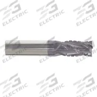 APPROVED VENDOR Roughing End Mill: Carbide, AlTiN Coated, 4 Flute, 1/4" Mill Dia, 3/4" LOC (MPN 257-250753)