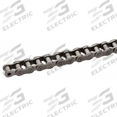 TSUBAKI Roller Chain: Stainless Steel, Single Strand, 16B, 1 in Pitch, 10 ft Overall Lg, Riveted Pin (MPN RS16BSS). Key specifications — Pin Construction: Riveted Pin; Brand: TSUBAKI.