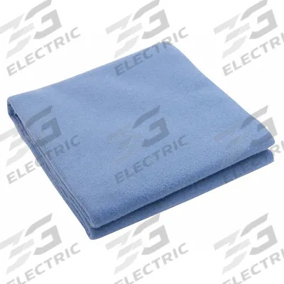MEDSOURCE Blanket: Polyester, Blue, 50 in Wd - Standard Disposable Blankets