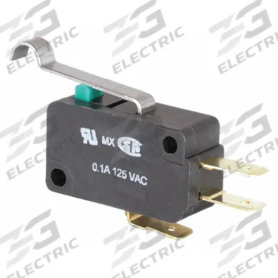 Honeywell Miniature Snap Action Switch: Roller Lever Actuator, 1NO/1NC - Roller-Lever Snap-Action Switches