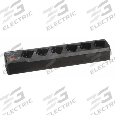 MOTOROLA Multi-Unit Charger: Fits Motorola, For RM Series, 6 Radios Charged - Motorola-Compatible Chargers