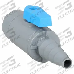 APPROVED VENDOR Manual Two-Way Ball Valve: 3/8 in, PVC, Straight, FNPT x Barb, Full Port Ball Port (MPN PVC 638-TB6F-F). Key specifications — attr1008170: APPROVED VENDOR.