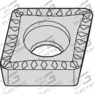 WIDIA Diamond Turning Insert: CCMT3251MU - Diamond Indexable Turning Inserts