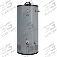 RHEEM-RUUD Commercial Gas Water Heater: Natural Gas, Low NOx, 48 gal, 60,000 BTU, 61.75 in Ht (MPN G50-60N). Key specifications — Automatic Thermostat: Yes; Display Sell UOM: EA; Market: Commercial; Standards: Canada CSA; Sub-brand: Mediumt Duty Commercial; Brand: RHEEM-RUUD; Low NOx: Yes; Water Connection Location: Side.