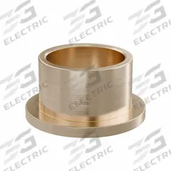 Flanged Sleeve Bearing: Bronze, SAE 841, 25 mm Bore, 30 mm OD, 20 mm Lg, -35°F to 300°F, 5 PK (MPN FFM2530-20B). Key specifications — System of Measurement: Metric; Material Grade: SAE 841; Flange Type: Flanged; Brand: OILITE.
