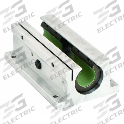 THOMSON Linear Pillow Block Bearing: Twin, Self-Aligning, 3/4 in Inside Dia, TEP 950 - Twin Open Self-Aligning Pillow Block Linear Plain Bearings