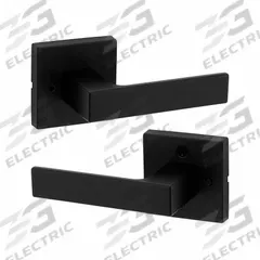 KWIKSET Door Lever Lockset: Privacy Lever Locksets, ADA Compliant (MPN 730SAL-SQT-514-6AL-RCS). Key specifications — Ligature Resistance: Not Ligature-Resistant; Brand: KWIKSET; Lockset Function ANSI Code: F76; Visual Indicator Message: No Message; Lockset Style: Rose; ADA Compliant: Yes; Finish: Black Painted : Zinc.