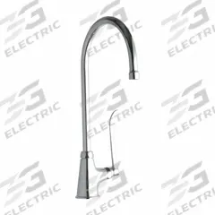 ELKAY Handle-Operated Faucet: Elkay®, Brass, Centerset, Deck, 1 Mounting Holes, 1.5 gpm Flow Rate (MPN LK535GN08T6). Key specifications — Series: Elkay®; Brand: ELKAY.