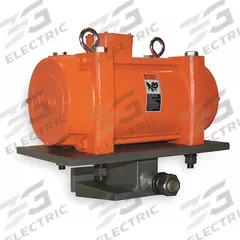 VIBCO Electric Vibrator: VMW Series, 1,000 lbf, 115/230V AC, 6.2/3.1 A, 1,800 vpm, 70 dBA (MPN VMW-1000-1). Key specifications — attr661947: 6.2/3.1 A; attr661979: 70 dBA; attr661970: 115/230V AC.