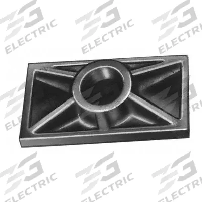 POWER TEAM Hydraulic Ram Accessories: For C Series, For 5 ton - Collar & Base Attachments