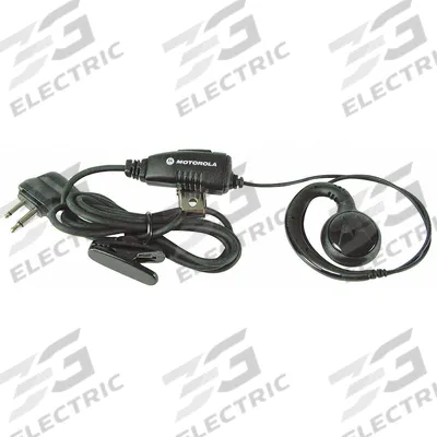 MOTOROLA Earpiece: Fits Motorola, For BPR40/CP/CT/GP300/P1225/PR400/SP50/VL130 Series - Motorola-Compatible Earpieces & Headsets