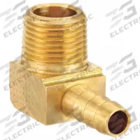 PARKER Barbed Hose Fitting: For 5/16 in Hose I.D., Hose Barb x NPT, 5/16 in x 3/8 in Fitting Size (MPN 129HB-5-6). Key specifications — Fitting Connection Type: Hose Barb x NPT; Fitting Gender: Male x Male; Nipple Grip Type: No Knurl; Brand: PARKER.