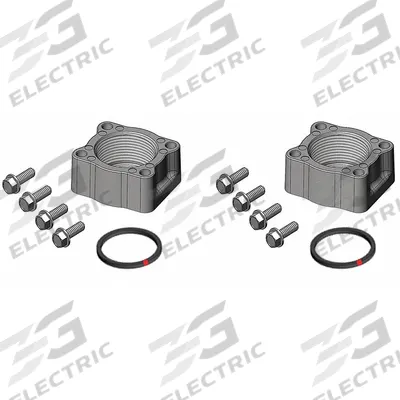 FILL-RITE Meter/Flange Kit 1-1/2" NPT Nickel: Meter Flange Kit, Fill-Rite - Pumps
