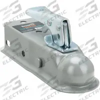 BUYERS PRODUCTS Trailer Coupler: Straight-Tongue Coupler, I, 2,000 lb Gross Towing Wt Capacity (MPN 0091050). Key specifications — Brand: BUYERS PRODUCTS; Finish: Primer; Material: Steel.