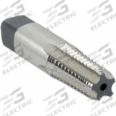 WIDIA GTD Pipe and Conduit Thread Tap: 1/4"-18 NPTF, H3 / 3B, 5 Flute, Plug Chamfer (MPN 16106)