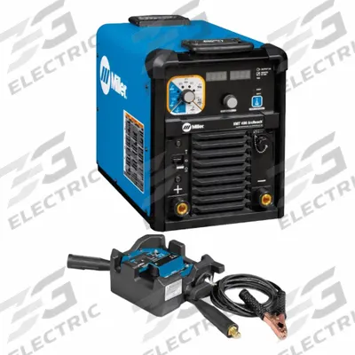 MILLER ELECTRIC Multiprocess Welder Package: XMT 400, DC - Miller XMT