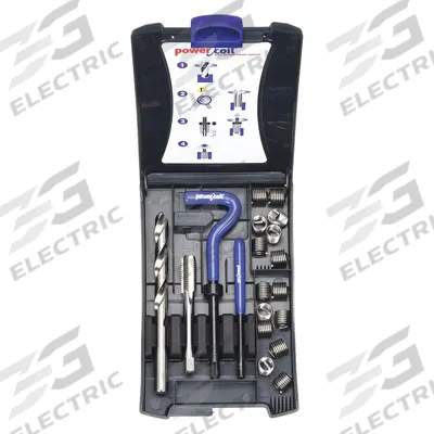 APPROVED VENDOR Thread Repair Kit: Tanged Tang Style, Free-Running, 3/8"-16 Thread Size - Insert & Tool Kits