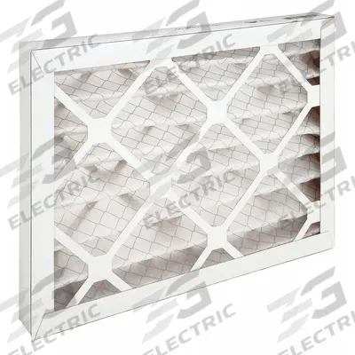 GRAINGER Pleated Air Filter: 12 in x 20 in x 2 in, MERV 8 - MERV 8 Pleated Air Filters
