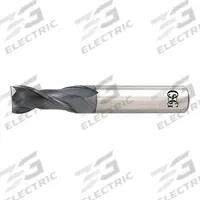 OSG Square End Mill: Carbide, TiAlN Coated, 2 Flute, 1/2" Mill Dia, 1" LOC, 3" OAL (MPN HP421-5000)