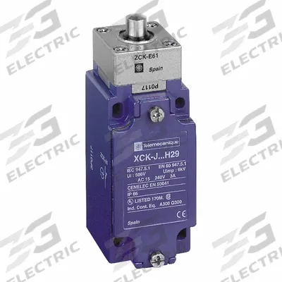 TELEMECANIQUE SENSORS Limit Switch: Plunger Actuator, Non-Metallic, Plunger - Top-Mount Plunger Limit Switches