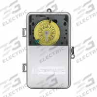 INTERMATIC Electromechanical Timer: 24 hr, 120V AC, SPST, Mechanical (MPN T101PCD82). Key specifications — Body Material: Plastic; Indoor/Outdoor Usage: Indoor; Mounting Style: Surface; Brand: INTERMATIC.