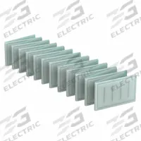 GRAINGER Link Air Filter: 20 in x 25 in x 1 in, 25 in Section Wd, 24 Sections, 2 Ply, MERV 8 (MPN 2GHG8). Key specifications — Performance Rating: MERV 8; Brand: GRAINGER; Media Material: Synthetic.