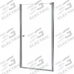 FOREMOST Shower Door: 22 1/2 in Min. Door Wd, 24 1/2 in Max. Door Wd, 72 in Overall Ht, Frameless (MPN CVSW2572-CL-BN). Key specifications — Brand: FOREMOST; Door Frame Finish: Brushed Nickel.
